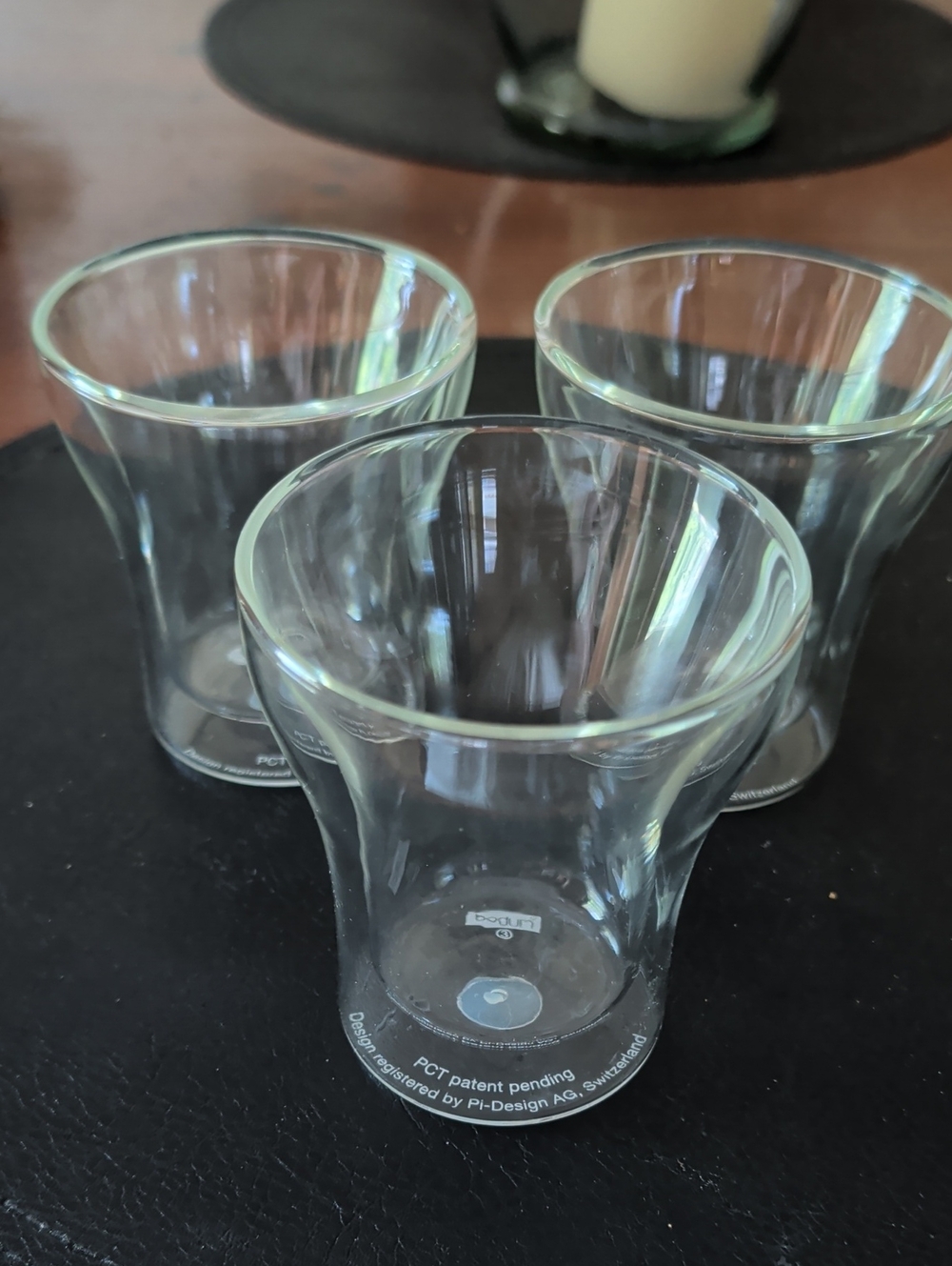 Bodum Assam Double Wall 6 Oz Glasses Set Of 3